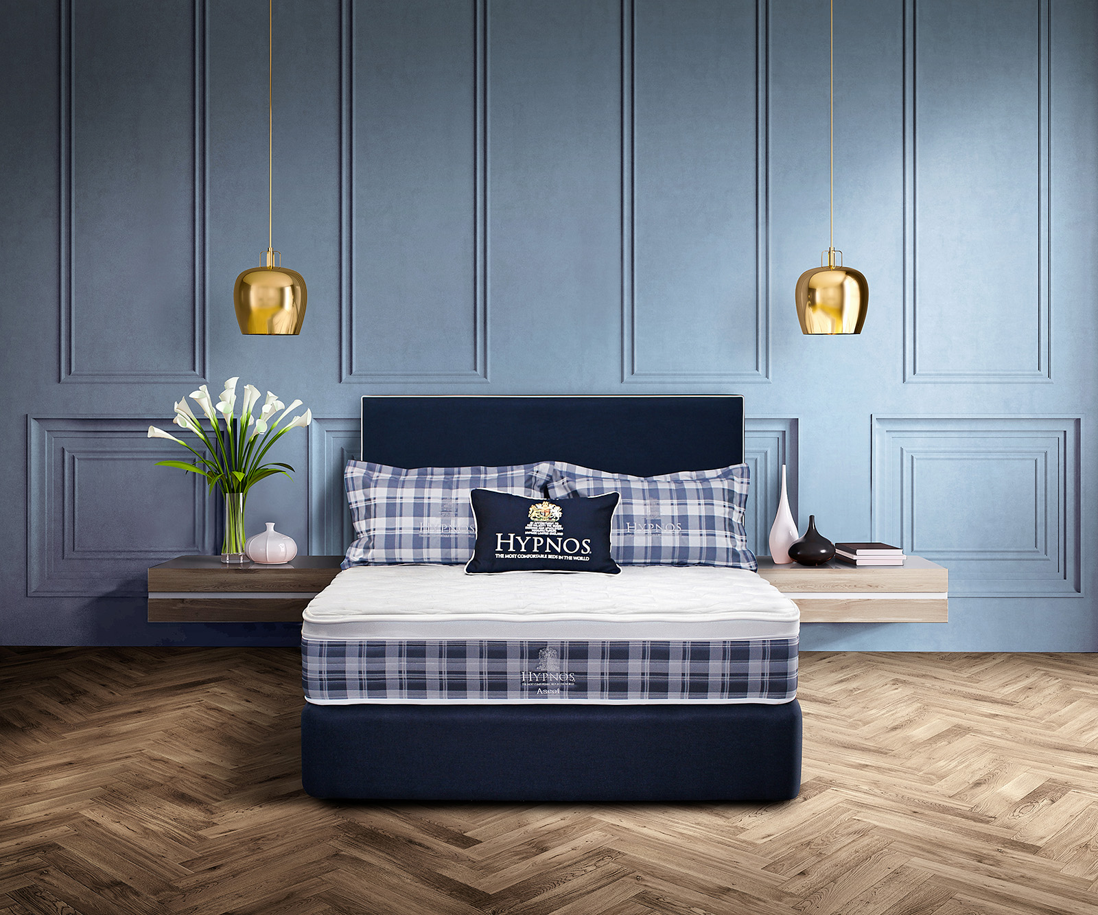 stylish,master,bedroom,interior,with,black,walls,,a,black,bed