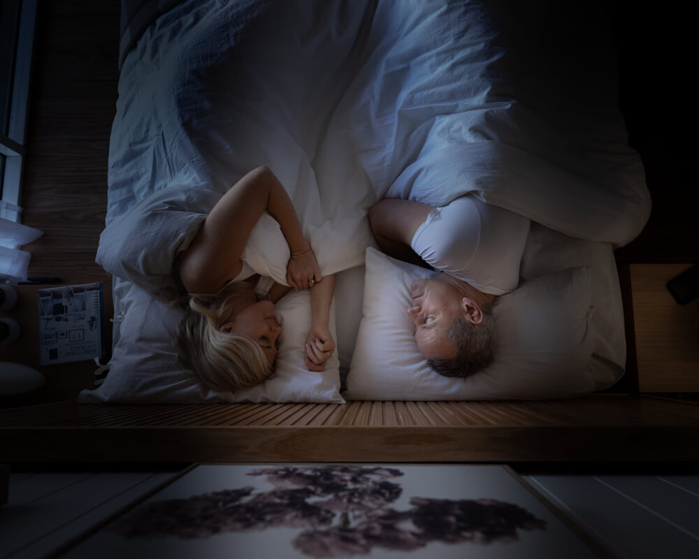 Pick the comfortable sleeping position